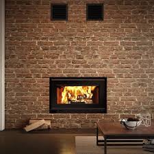 Insert a bit of of modern fun into any design with a fireplace burner. Valcourt Mundo Ii Wood Burning Fireplace