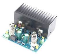AC 12-18V HIF Vacuum Tube Amplifier Board 25W 6J1+LM1875 DIY kit 30WX 2  Double