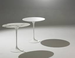 He worked first with hundreds of drawings. Saarinen Side Tables Knoll