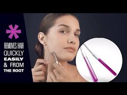 This discrete device is shaped like a lipstick tube so that it can be tucked into purses and pulled out for quick touchups at any time. The Tweezerman Smooth Finish Facial Hair Remover Sephora Youtube