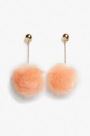 Puff Ball Earrings Pretty Jewellery Fashion Online Shop Fashion
