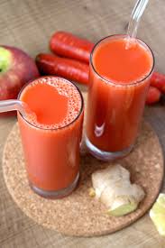 How To Make Juice Using A Blender Easy Apple Carrot And Ginger Juice Recipe Homemade Juice Carrot Juice Recipe Blender Juicing Recipes