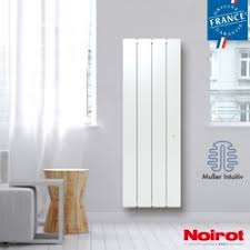 Radiateur vertical 2000w eau chaude. Radiateur Fonte Noirot Bellagio Smart Ecocontrol 2000w Vertical Blanc N1697sefs Vita Habitat