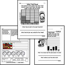 First graders learn to parse written scenarios and represent them as math problems with our first grade word problem worksheets. First Grade Data Worksheets Data Word Problems Edhelper Com