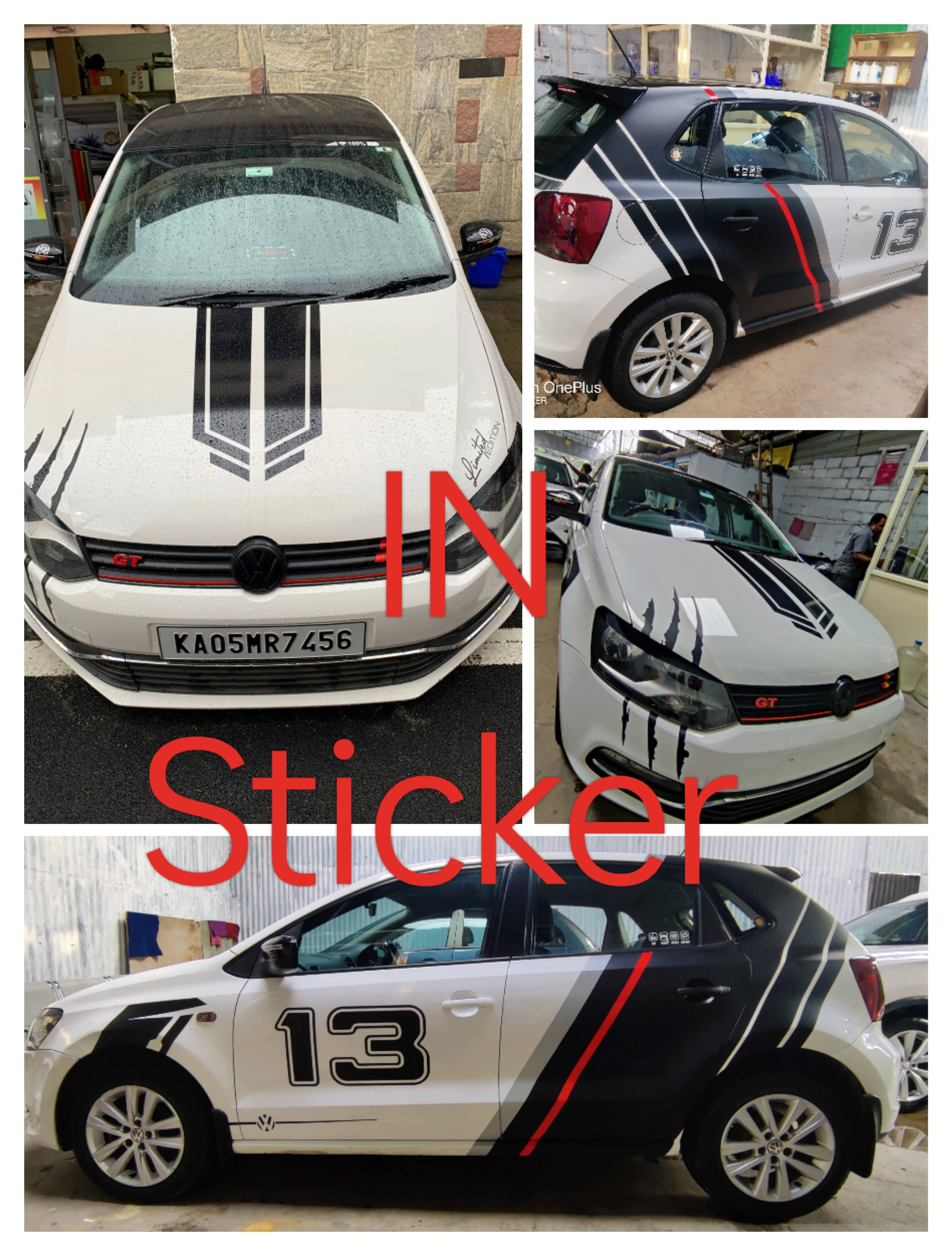 Design graphic design stickering Polo GT product image