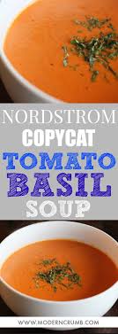 Easy And Creamy Tomato Basil Soup Modern Crumb Recipe Tomato Basil Soup Tomato Basil Soup Easy Creamy Tomato Basil Soup