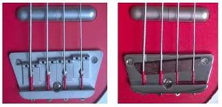 Danelectro Bridge Downgrade Installing An Old Style Bridge With Rosewood Saddle Talkbass Com
