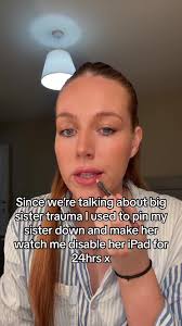 Now we’re besties xx #trauma #bigsistertrauma #corememories #bigsister