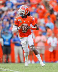 Emory Jones Of The Florida Gators In Action During The Fourth Quarter Florida Gators Football Gators Football Florida Football