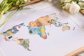Umrisse weltkarte zum ausdrucken goldfolie weltkarte bedruckbar. Diy Geldgeschenk Zur Hochzeit Diy Inspirationen Baby Kind Und Meer