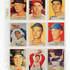 The card displays nicely and still has bright bold colors and is fairly centered with some light. 1957 Topps Brought Standardization To Baseball Cards And Lured In Plenty Of Collectors Sports Collectors Digest