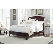Indulgent curves, elegant tufting and beautifulindulgent curves, elegant tufting and beautiful nail head trim make our gordon bed a showstopper. Brighton King Size Low Profile Sleigh Bed In Cinnamon Top Drawer Furniture