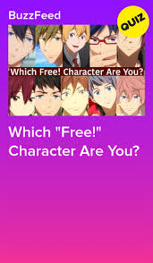 Which Free Character Are You Free Characters Fun Quiz Fun Quizzes