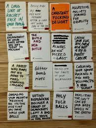 Family edition download this pdf and print it at home. Awesome Ideas For White Blank Cards In Cards Of Humanity Or Diy Your Own Deck Of Ca Cards Against Humanity Funny Cards Of Humanity Speak Out Game Phrases Funny