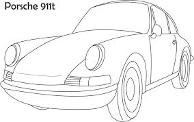 To clarify, the process is divided into four aspects, namely: Super Car Porsche 911t Coloring Page For Kids