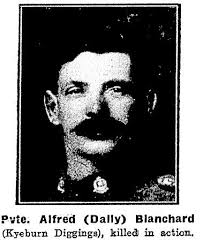 Pte. Alfred Blanchard (1879-1918)
