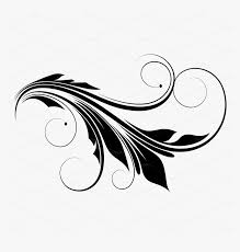 Branch of lavender flowers illustration. Clip Art Filigree Vector Download Vektor Bunga Png Transparent Png Transparent Png Image Pngitem