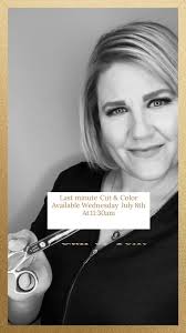 Last Minute hair appointment opening.