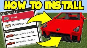 This tutorial is meant for people who have bedrock edition on their xbox one. How To Install Addon Mods In Minecraft Xbox 1 2 Update Youtube