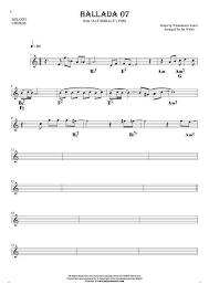 See more ideas about nuty, darmowe nuty, kolęda. Ballada 07 Nuty I Akordy Na Glos Solowy Z Akompaniamentem Playyournotes