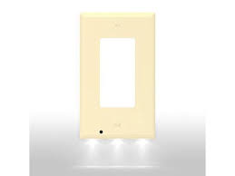 Night Light Outlet Wall Plate With Led Night Lights Snappower Guidelight 2 Jewishfilm Org