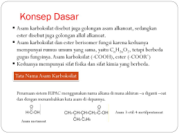 Asam Karboksilat Dan Ester Ppt Download