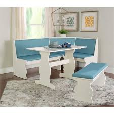 Maybe you would like to learn more about one of these? Riverbay Patio Conversation Kitchen Breakfast Corner Nook Table Booth Bench Dining Set In Capri Blue Rf 1814187