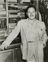 Photo Of Tennessee Williams To Promote Cat On A Hot Tin Roof Ca 1955 Billy Rose Theatre Collect Tennessee Williams American Literature Writers And Poets