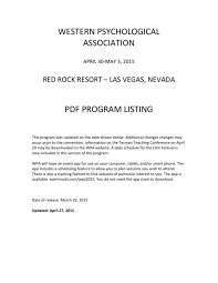 Smep pacific pt ~ 据点・关联公司 sekisui polymatech co., ltd. Schedule 2015 Western Psychological Association