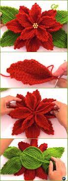 Crochet Poinsettia Christmas Flower Free Patterns Christmas Crochet Flower Free Patterns Crochet Rose Christmas Crochet Patterns Crochet Flower Patterns