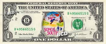 One 1 Color Character On A Dollar Bill Currency Cash Money Bank Note Cartoon Ebay Dollar Bill Money Cash Money Printables
