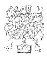 Bible coloring pages for preschool, kindergarten and elementary school children to print and color; I Am The Vine You Are The Branches Happy Hearts Bible Study