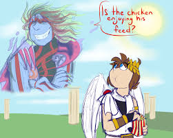 Don T Act Like You Don T Want In On Some Of That Popcorn Hades Kid Icarus Kid Icarus Uprising Random Kid