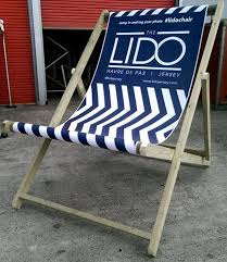 Bespoke Branded Giant Deck Chair Jm Entertainment