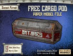 Create personalized greeting cards with canva's free card maker. Free Cargo Pod Paper Model Dave Graffam Models Sci Fi Drivethrurpg Com