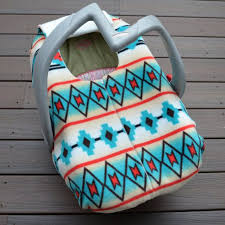 Southwest Car Seat Cover For Baby Winter Native American Baby Winter Carseat Cover Baby Necessities
