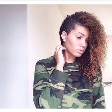 Naturalhairdoescare Shaved Side Hairstyles Natural Hair Styles Big Natural Hair