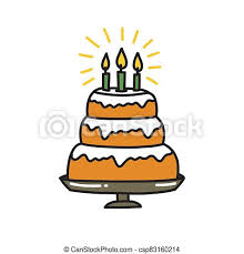Happy birthday online coloring list Birthday Cake Doodle Icon Vector Illustration Birthday Cake Doodle Icon Vector Color Illustration Canstock