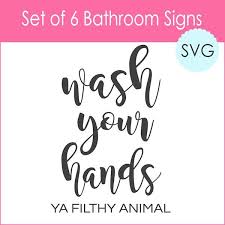 Download 6 Bathroom Signs Svg The Girl Creative Printable Bathroom Signs Bathroom Printables Bathroom Signs