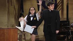 But it was very nice to meet you. Watch Saturday Night Live Highlight Mary Katherine Gallagher At St Monica S Talent Auditions Nbc Com
