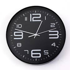 Worldwide shipping available at wall clocks. 12 Inch Digital Wall Clock Modern Design European Style Living Room Mute Sweep Second Round Decorative Clocks Solid Color Kjop Til Lave Priser I Nettbutikken Joom