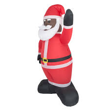 Customers who viewed this item also viewed. Black Santa Inflatable Lawn Decoration Costume Agent