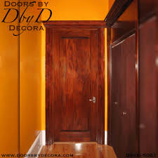 Wood river veneer home page. Modern 1 Panel Solid Mahogany Wood Interior Door Dbyd 5021