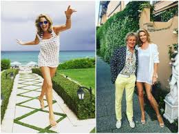 Picture the scene.a disgruntled rod stewart rouses his wife penny lancaster from her sleep at their stunning mansion to witness a scene of domestic disarray. Penny Lancaster S Body Measurements Penny Lancaster Famous Models Model