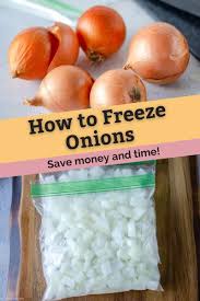 Place them in a well ventilated cool dark place: How To Freeze Onions Copykat Recipes
