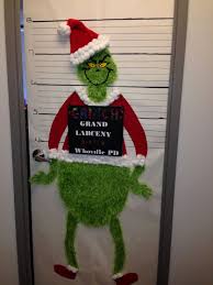 Christmas Office Decorations Inspirational How The Grinch Stole Chris Christmas Door Decorating Contest Office Christmas Decorations Christmas Door Decorations