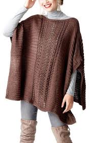 We have cosy poncho knitting patterns in every yarn weight, from simple knitting to cables and colour work. Free Knitting Pattern For Easy 4 Row Repeat Lace Panel Poncho This Poncho Is Knit With A Poncho Knitting Patterns Easy Poncho Knitting Pattern Knitted Poncho