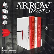 Wholesale Gifts Put A Smile On Your Face Mustard Top Gift Wholesalers Arrow Bookends Bookends Book Lovers Gifts