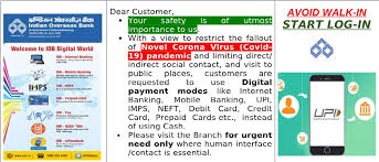 Indian overseas bank net banking guide. Iob Net Banking