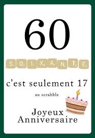 Poème d'anniversaire 60 ans homme. Epingle Sur Cartes